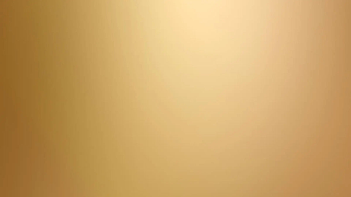Gold gradient wall art piece with smooth texture and metallic finish.