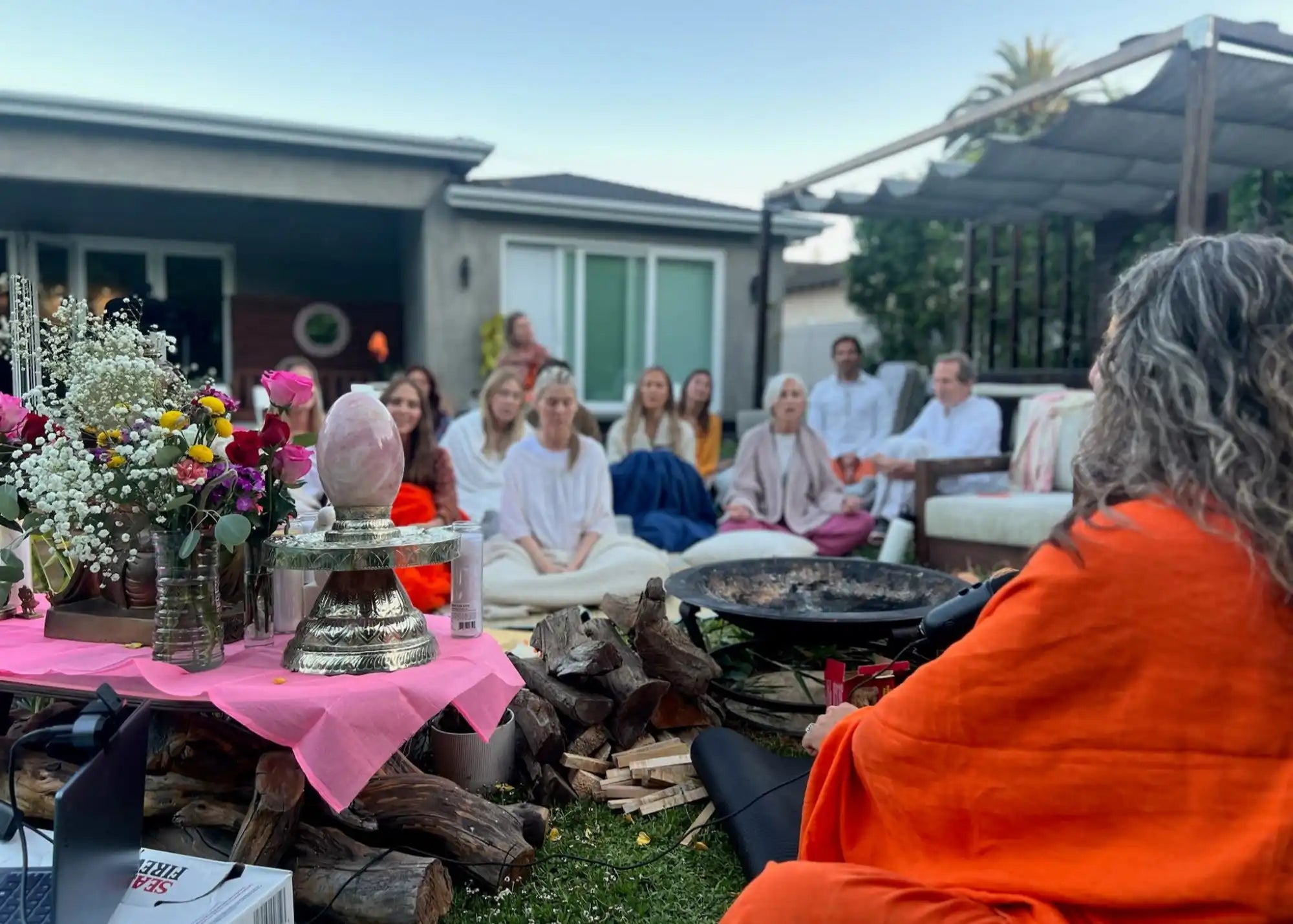 Outdoor gathering.